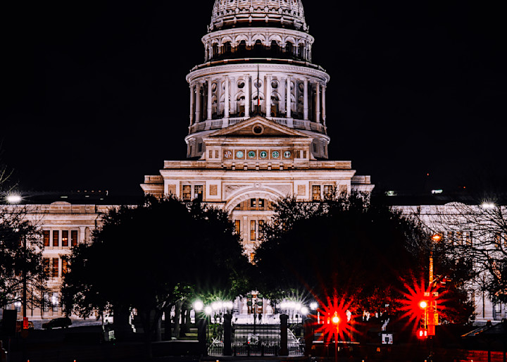 Texas State Capitol Photography Art | Black Lion Photography