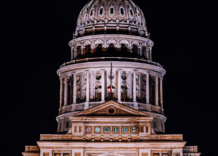 Texas Capitol Rotunda Photography Art | Black Lion Photography