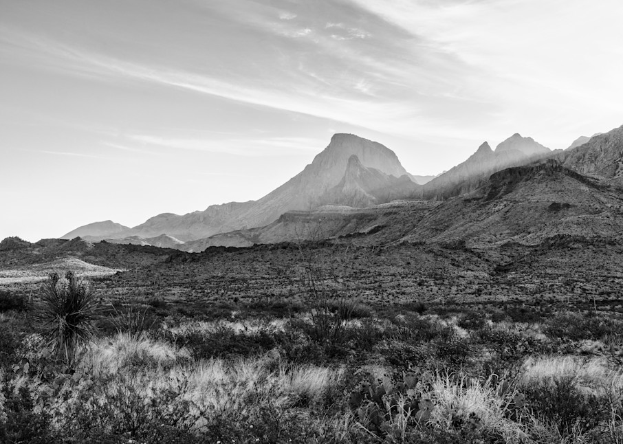 Sunrise Over The Chisos Photography Art | Black Lion Photography