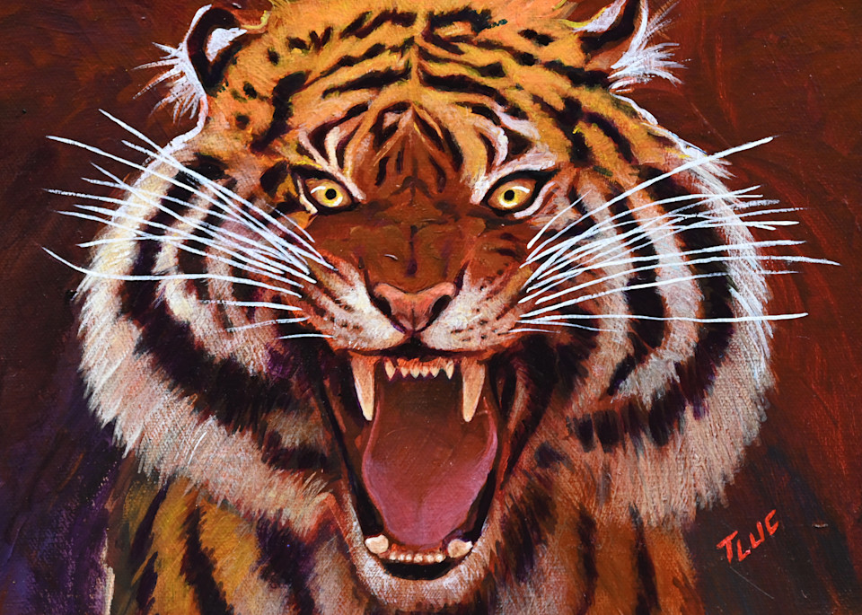 Terry Luc Art - Tiger Tiger