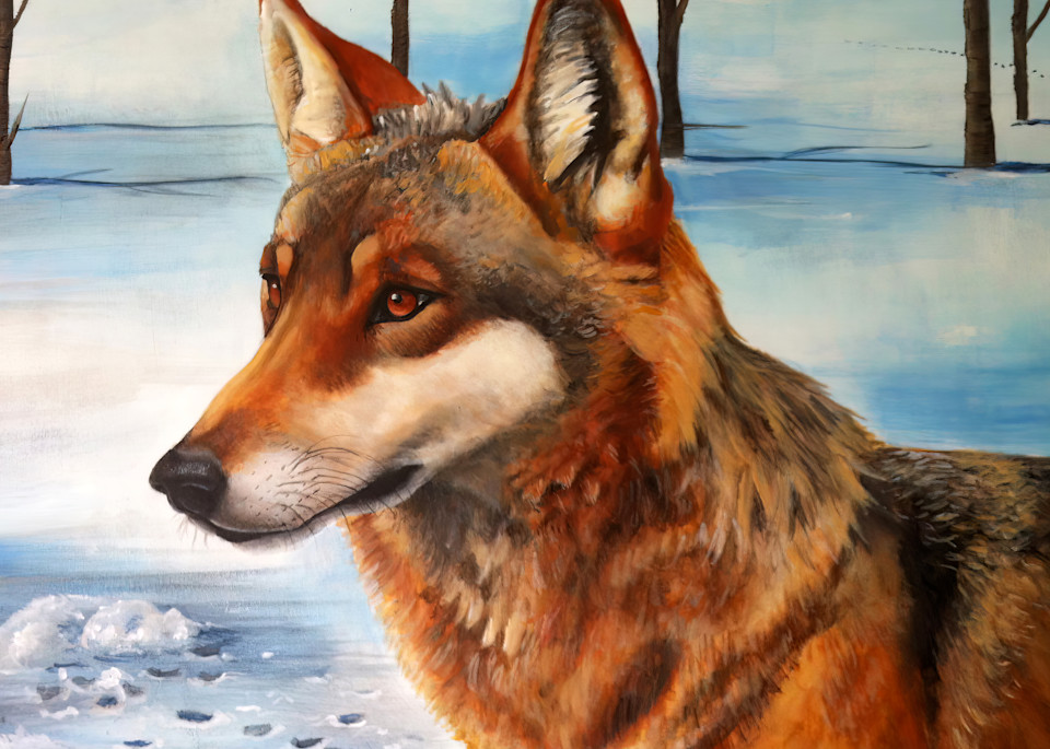 Red Wolf Art | Cheryl Crowley