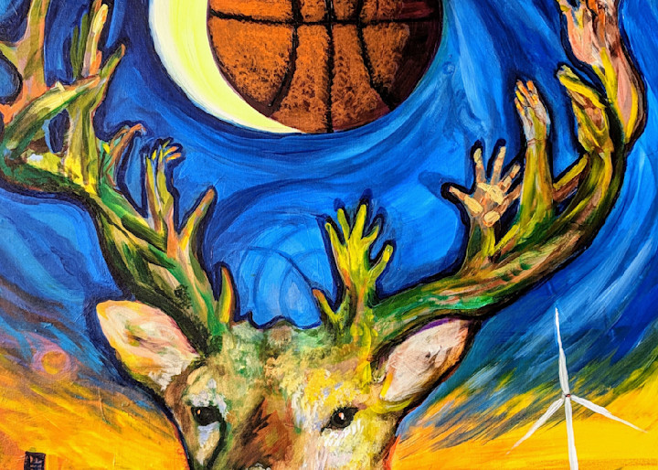  A Force Of Nature! The Bucks Eclipse The Suns 2021 Totes Art | Abigail Engstrand Art