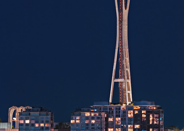 The Seattle Space Needle Photography Art | johnnelson