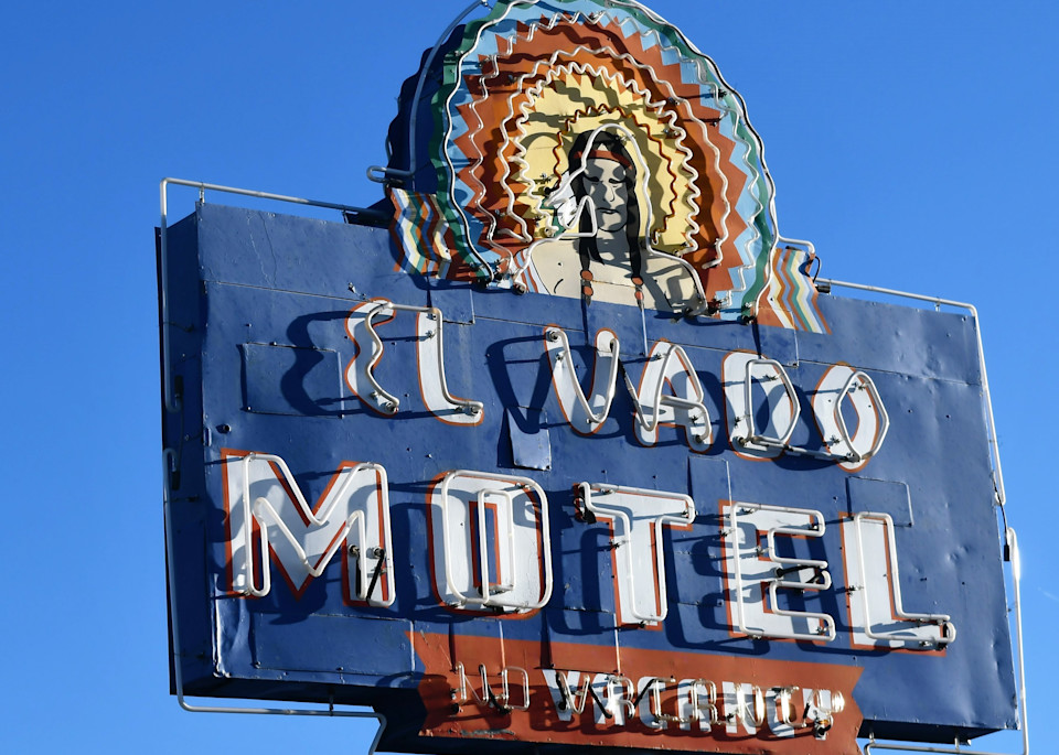 El Vado Motel Albuquerque Nm Rt 66 Photography Art | California to Chicago 
