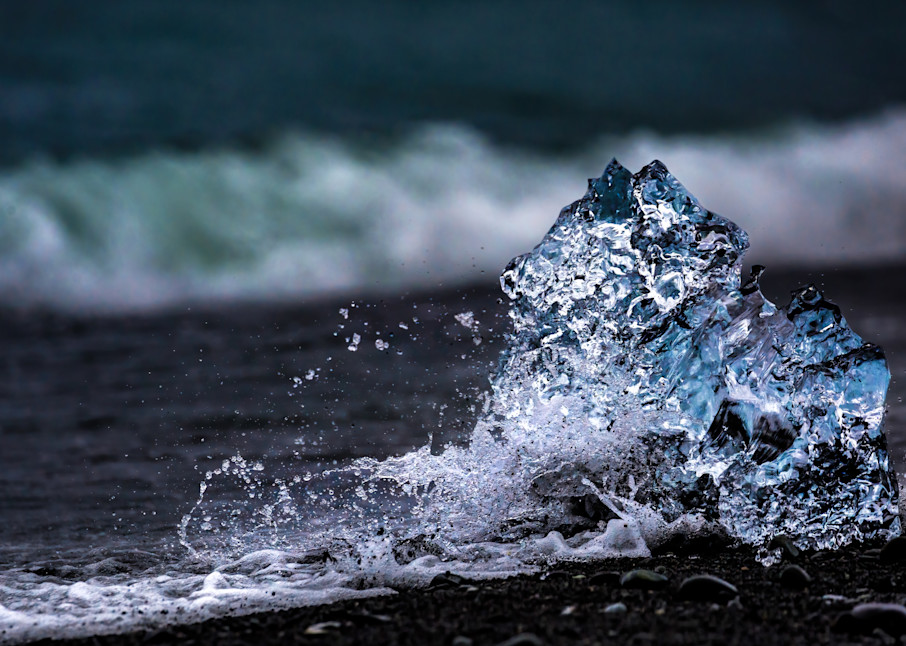 Beach Diamond, Iceland Photography Art | Kim Clune Photography