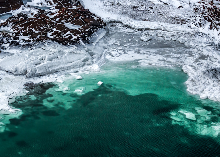 Ice Submerged, Hudson Bay Photography Art | Kim Clune Photography