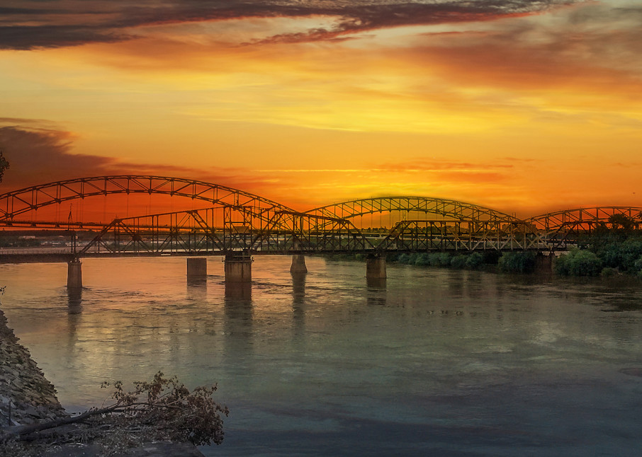 Buck O’neil Bridge In Kansas City Photography Art | Images By Cheri