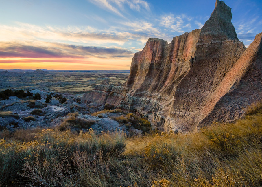 Cliffs Of The Badlands Overlook Photography Art | Kates Nature Photography, Inc.