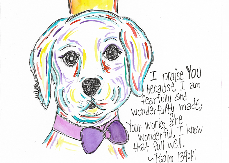 Fearfully And Wonderfully Made Lab 2 Art | Melissa Edwards Art