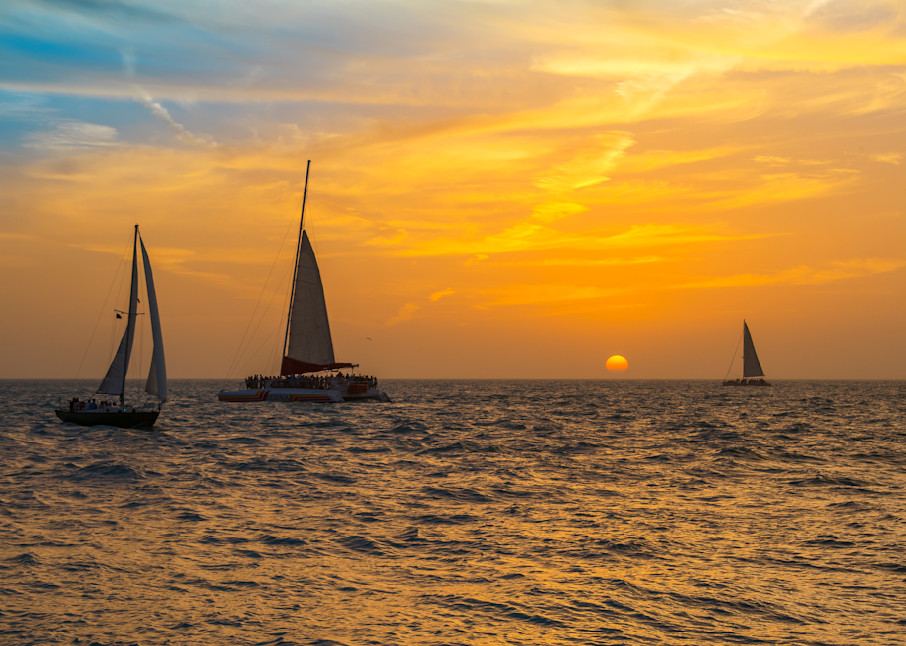 Sunset In Florida's Key West Photography Art | Images By Cheri