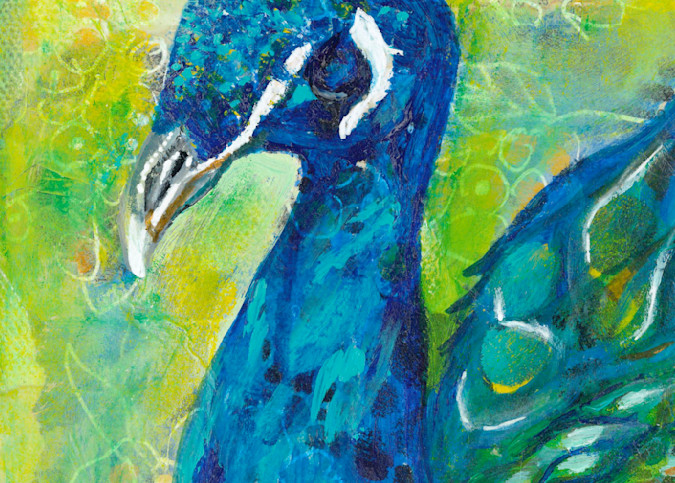 Kevin The Peacock Art | Beautiful Purpose Art