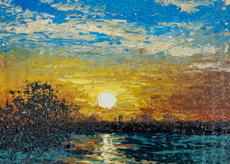 Sunset In Fort Pierce Art | Mariya Tumanova ART