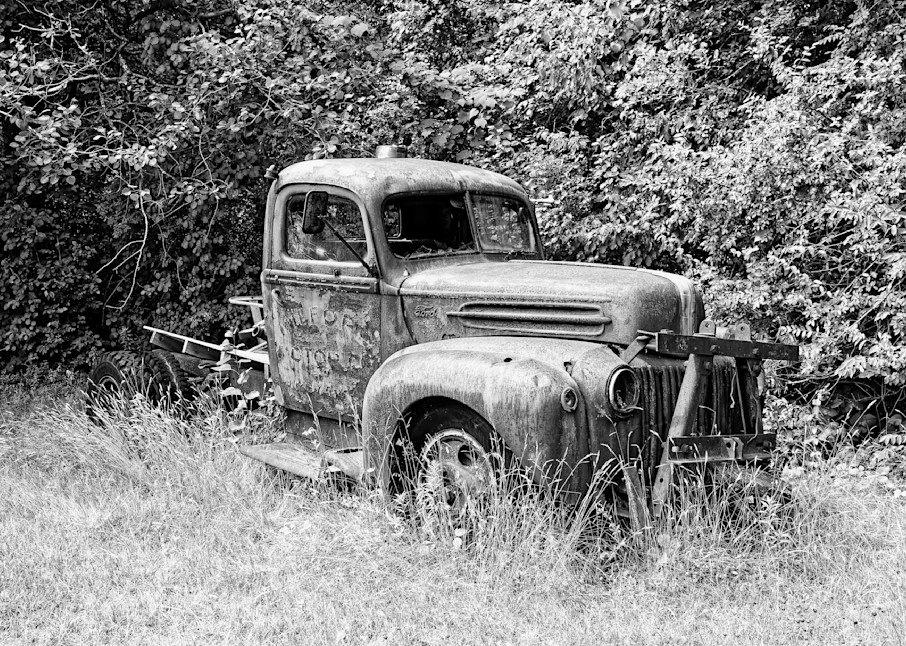 Ford Truck Bw Photography Art | Fred Pais Photography