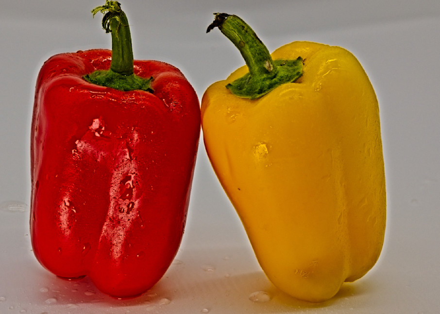 Red Yellow Peppers Photography Art | Fred Pais Photography