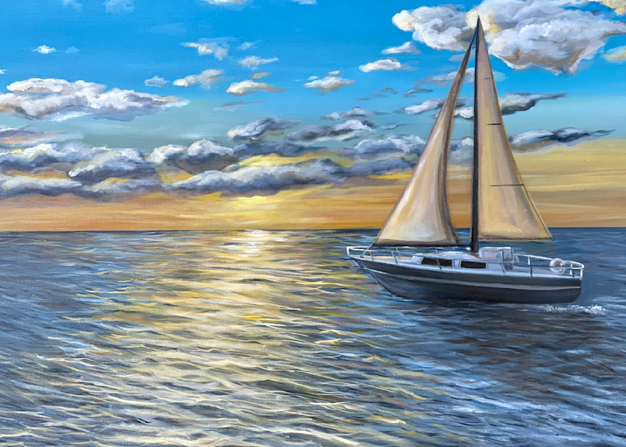 Sunset Sail Art | The Artwork of Tim Smith