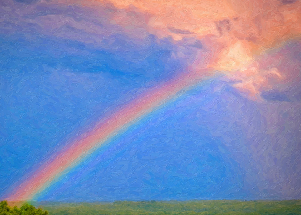 Long Rainbow Paint Photography Art | Fred Pais Photography