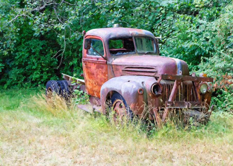 Old Ford Muted Photography Art | Fred Pais Photography