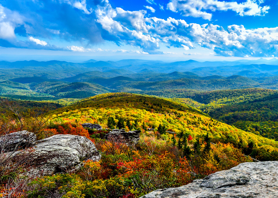 Blue Ridge Mountains Autumn Splendor