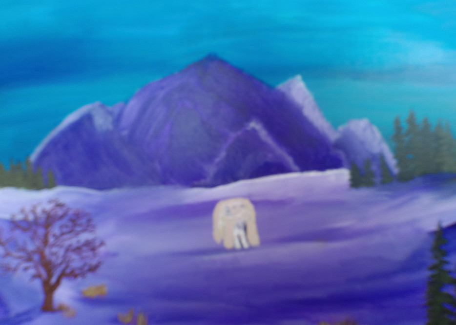 Polar Bear Winter Scene Art | Ken C Art
