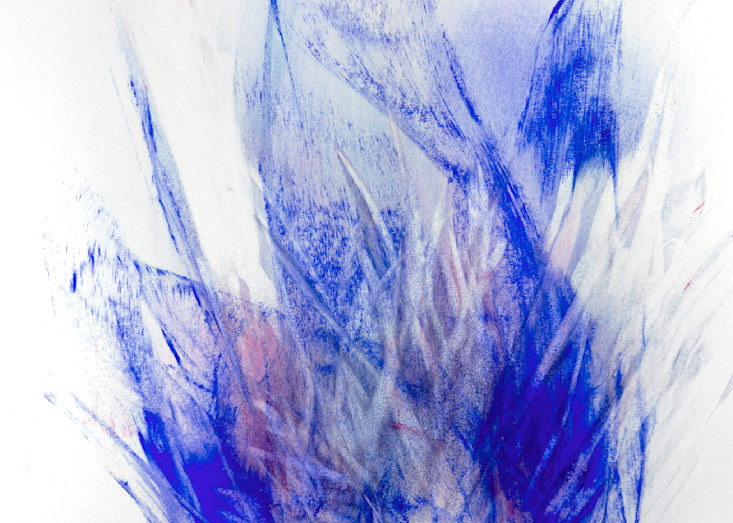 Blue Crystal - Fine Art Print by Jose Luis Telot
