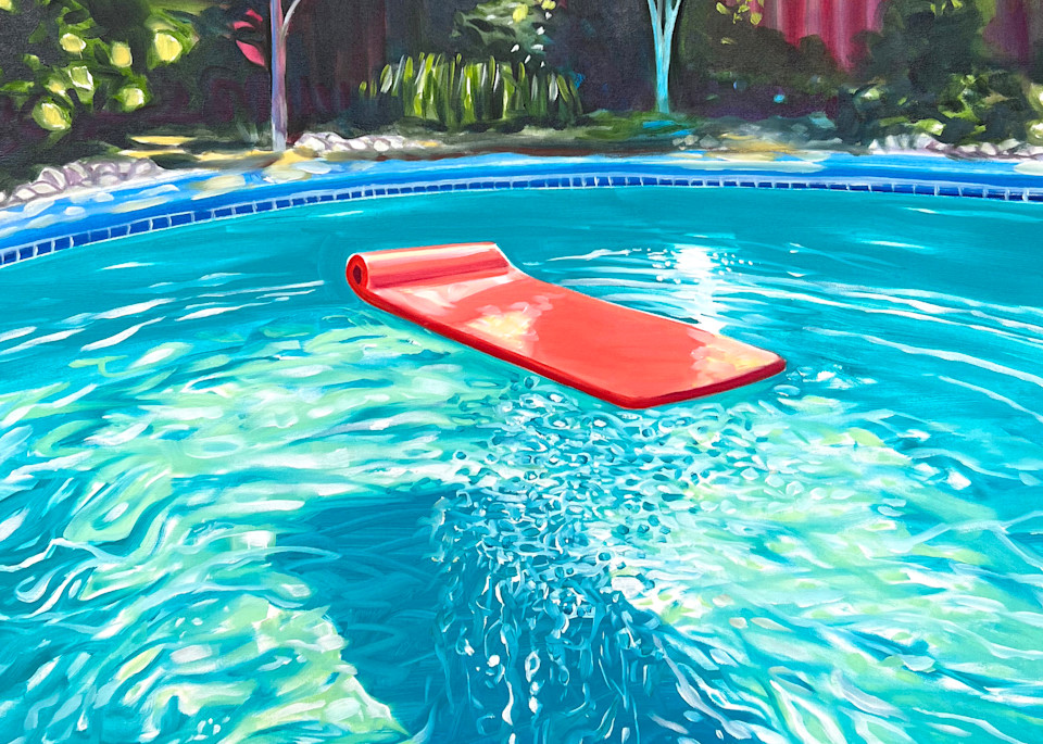 Wes Benson   Pool Raft Art | wesbenson