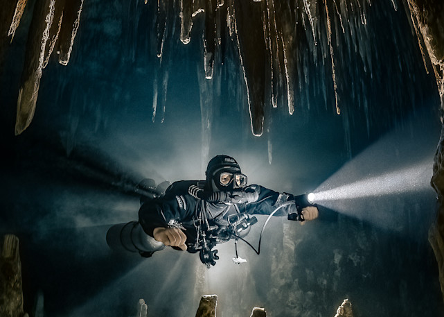 Swiss Siphon Diver Portrait Photography Art | Be Water Imaging