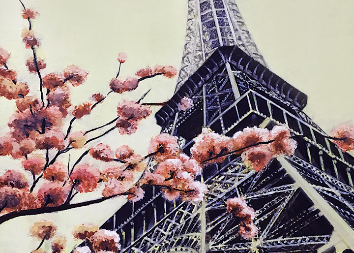 Eiffel Tower Art | Mariya Tumanova ART