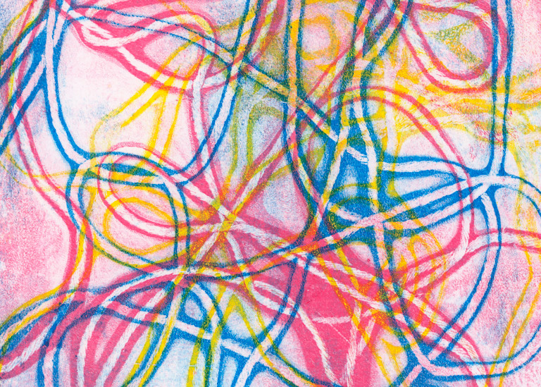 String Theory 3: Original Fine Art by Jennifer Akkermans.