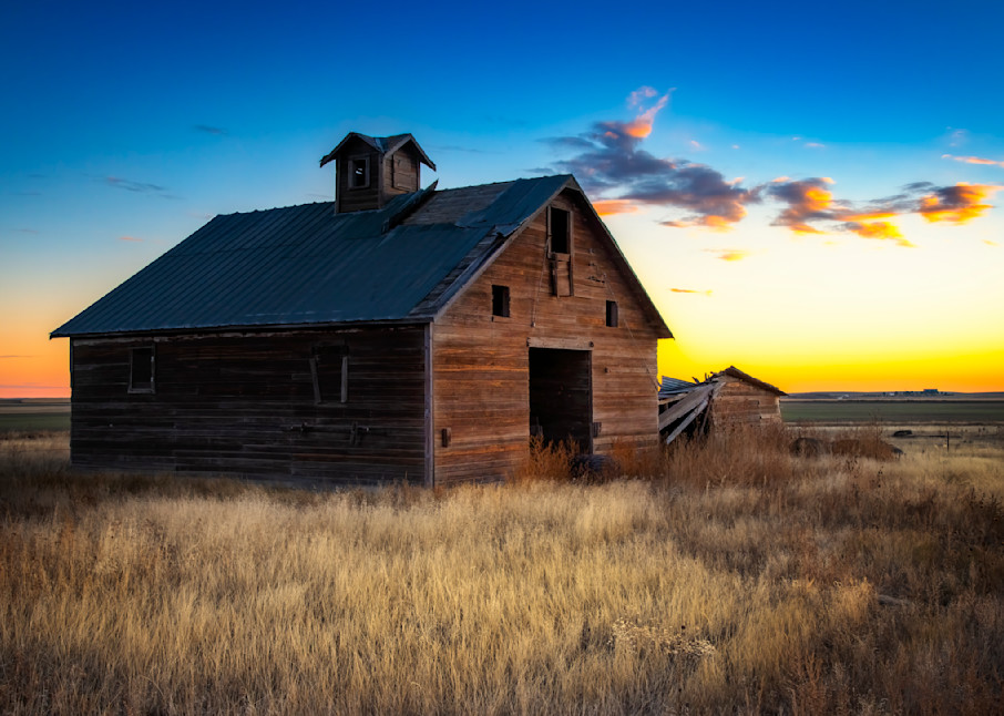 Sunrise at the Barn - Colorado fine-art photography prints