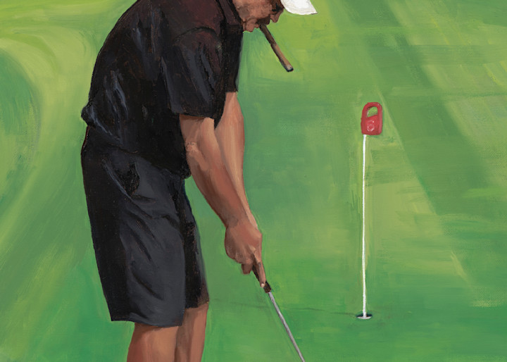 The Golfer Art | Art By Candi K