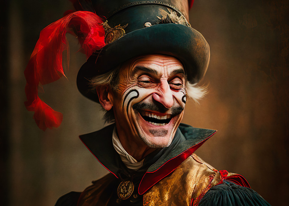 The Laughing Ringmaster Art | SkotoArt