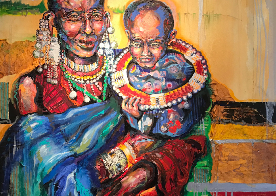 Maasai Madonna Art | Firestone Art Gallery