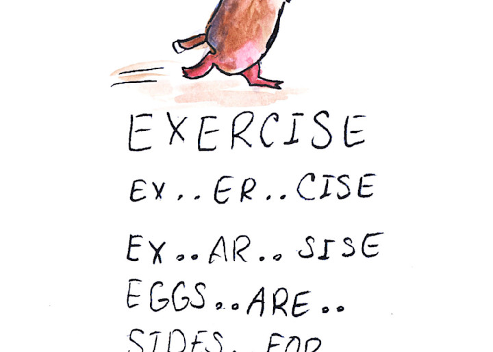 Exercise Bacon Art | elizabethhoffman