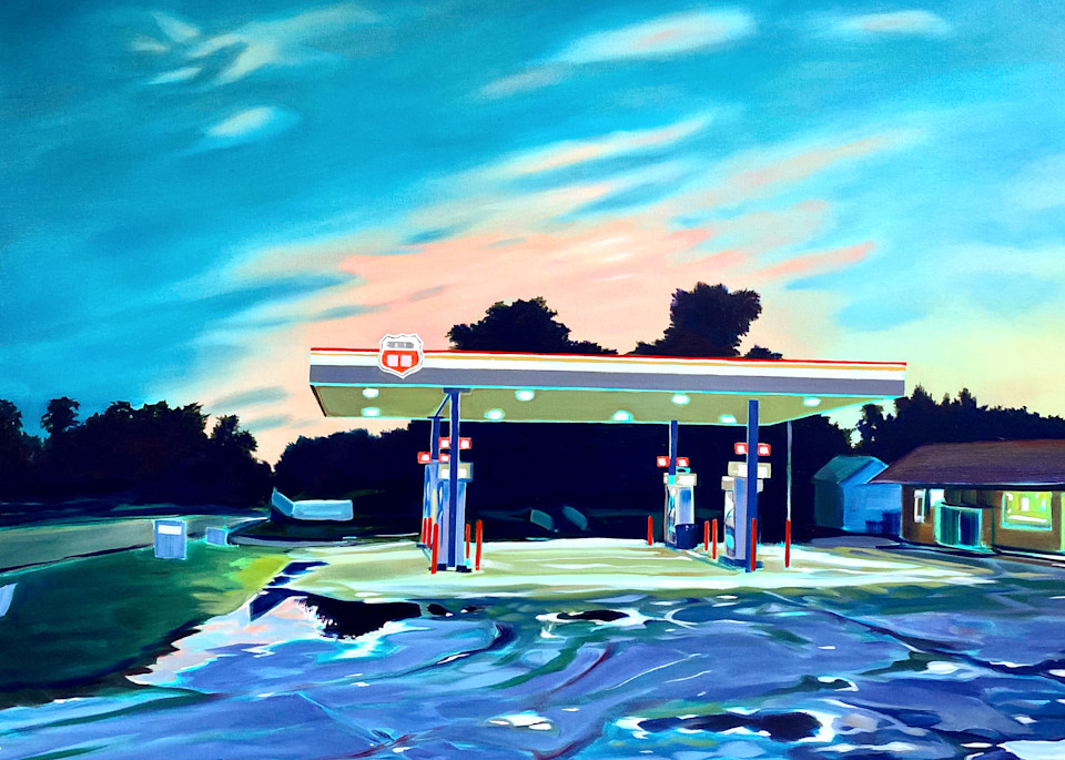 Gas Station 5 Art | wesbenson