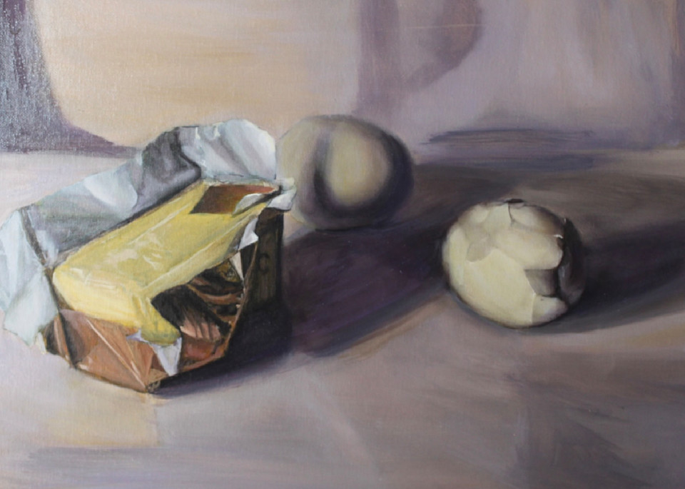 Eggs And Butter Art | Ruthie Briggs Greenberg