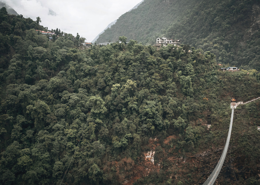 Himalaya Suspended   Jhinudanda, Nepal Photography Art | matthewryanphoto