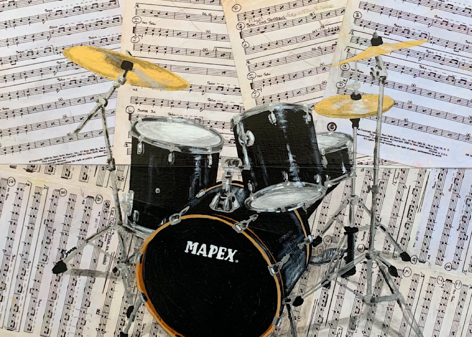Mapex Drum Set Art | Frederick D Swarr LLC