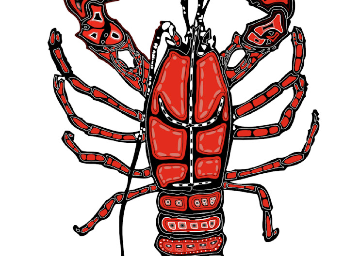 Lobster  Art | jennifer Mrozek Weiss