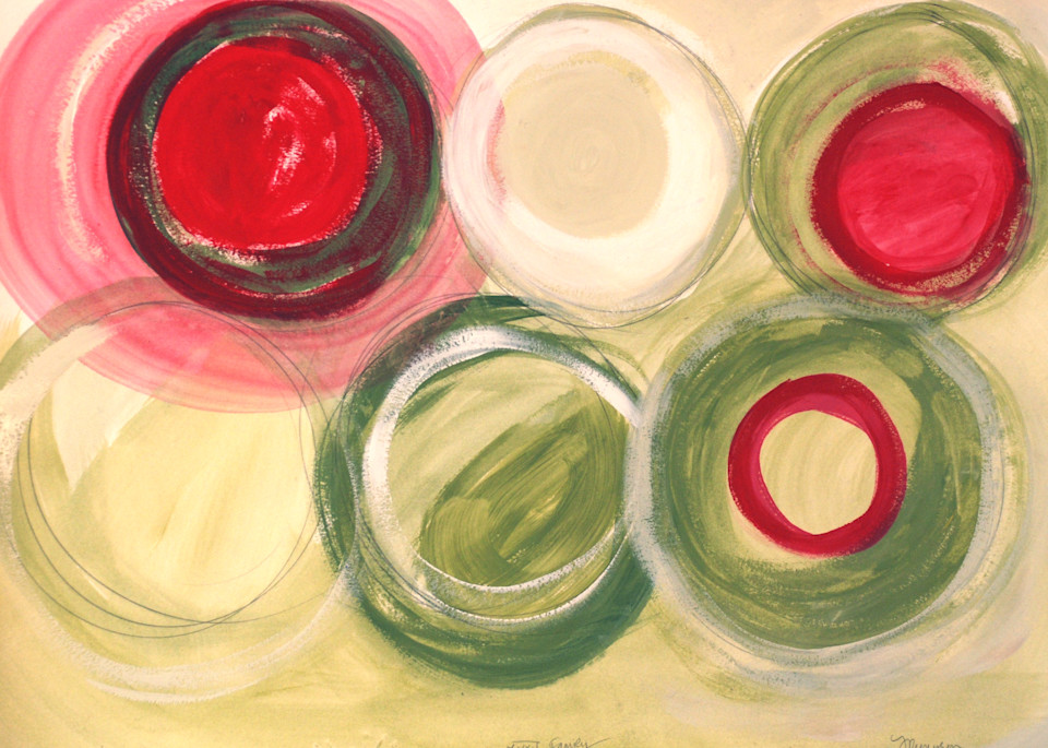 Xxxv Family Of Circles Art | All Together Art, Inc Jane Runyeon Works of Art