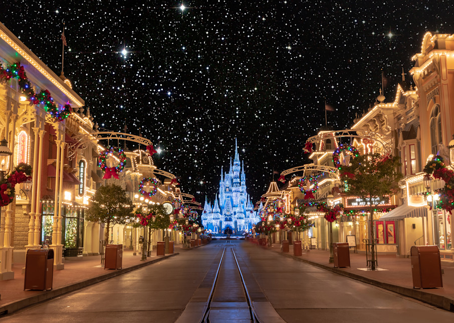 O Holy Night at Disney World - Disney Christmas | William Drew Photography