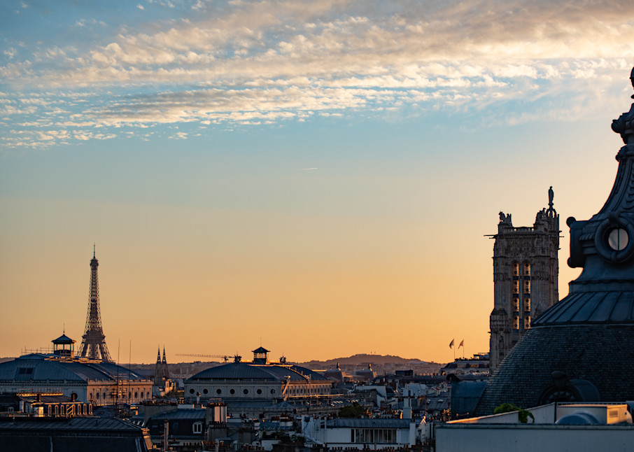 Sunsets In Paris Photography Art | explorersphotography