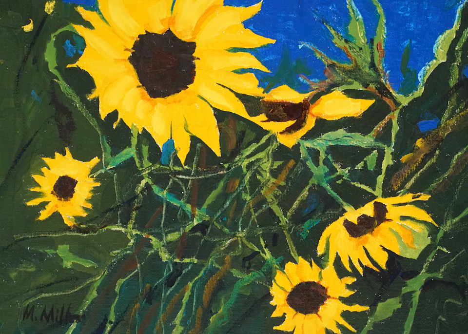 Sunflowers I Art | Margaret Miller
