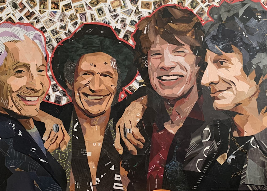 The Rolling Stones Art | Kathy Saucier Art