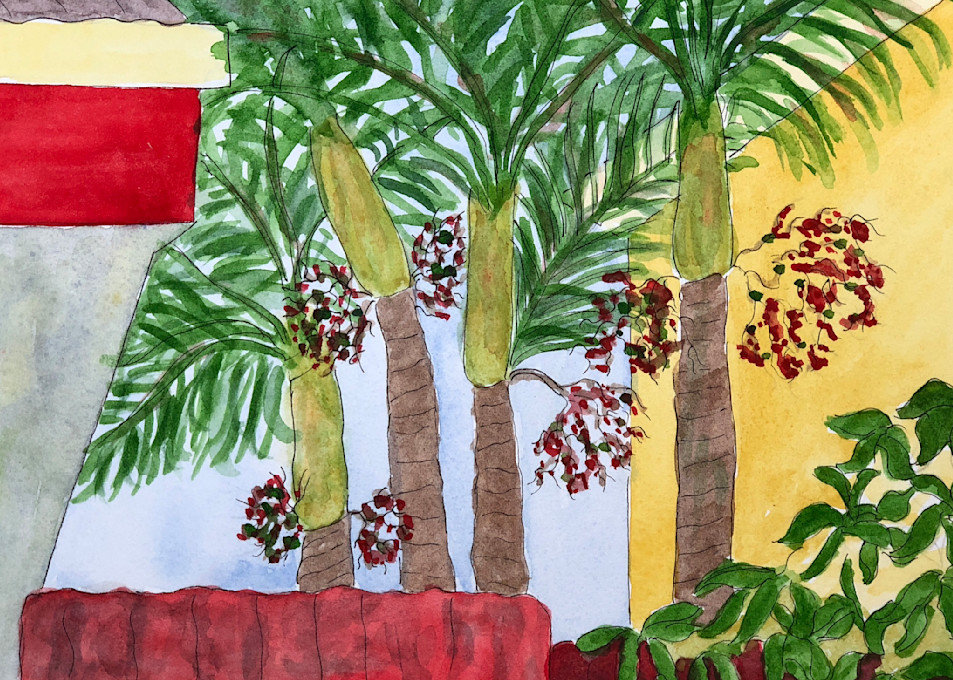 Christmas Cactus Art | Becki Thomas Art
