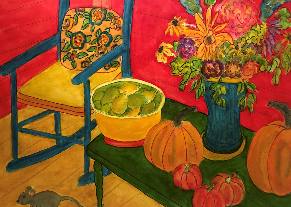 Harvest Porch 2 Art | Becki Thomas Art