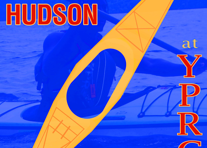 Maggiotto's Kayak the Hudson poster for Yonkers Paddling and Rowing Club