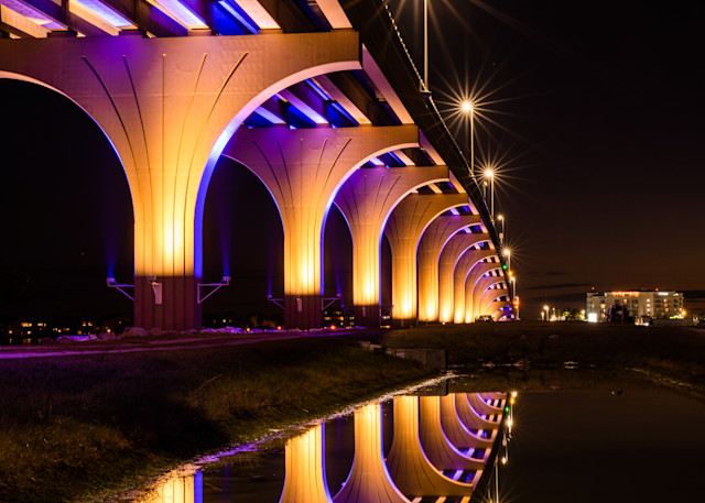 Reflection Bridge Photography Art | Amber Favorite Photography
