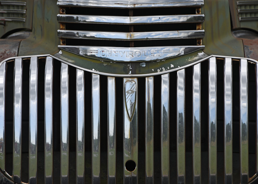Chevy Flatbed Grill Photography Art | patcheshire