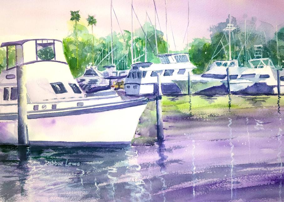 Purple Passion Art | Debbie Lewis Watercolors