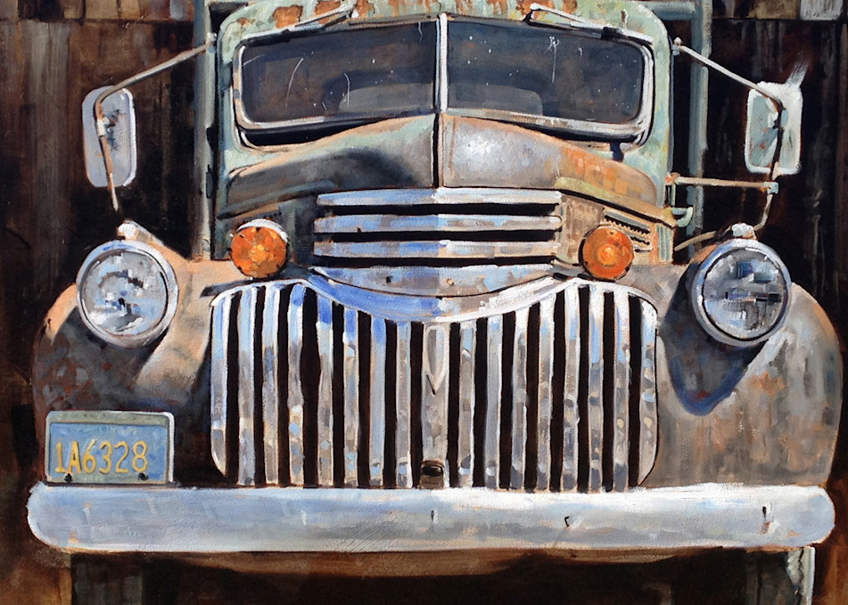 Old Truck Art | Santiago Michalek Fine Art